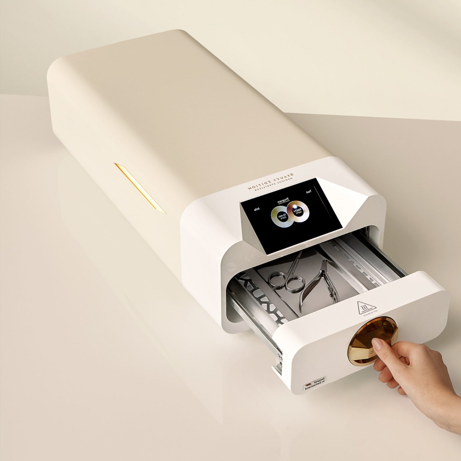 Autoclave Enbio S Beauty (Class B) + Magic Filter + Safety Certificate + Sterilization guide